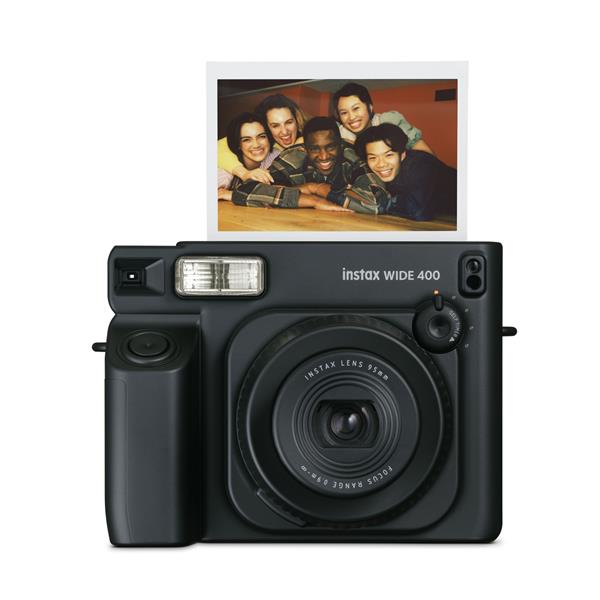 Wide 400 Instant Camera in Black Product Image (Secondary Image 4)