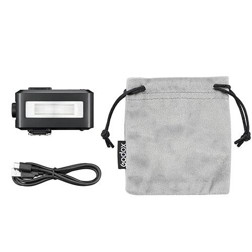 Godox IM30 Mini Pocket Flash Speedlite Handheld S1/S2 optische Controle Draagbare Flash voor Hot Shoes, 7 vermogensniveaus, 6500 K ± 200 K