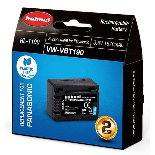 HL-T190 Battery (Panasonic VW-VBT190) Product Image (Secondary Image 1)
