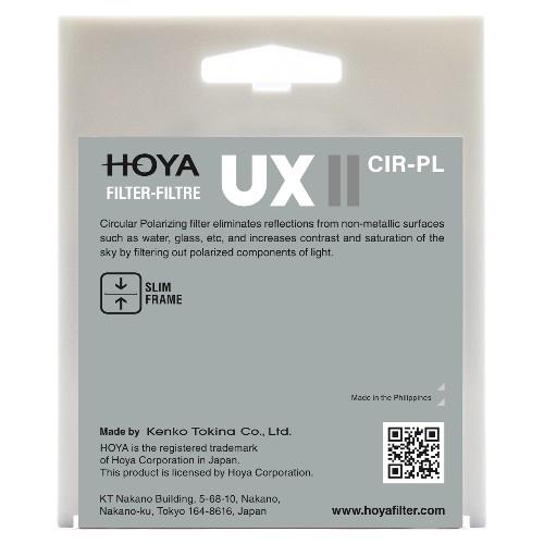 HOYA 55MM UX II PL-CIR Product Image (Secondary Image 1)