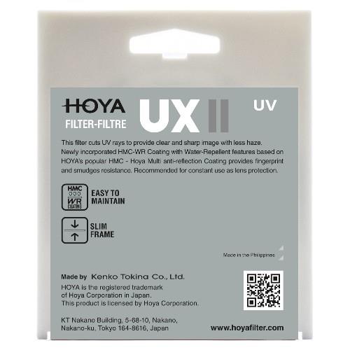 HOYA 58MM UX II UV Product Image (Secondary Image 1)