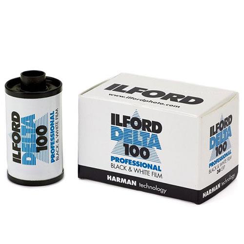 Delta 100 Professional 35mm 36 Exposure Black and White Film Product Image (Primary)