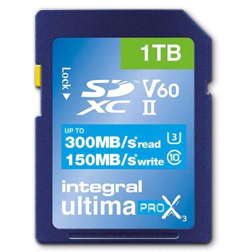 Ultimapro X3 SDXC 1TB UHS-II V60 Memory Card Product Image (Primary)