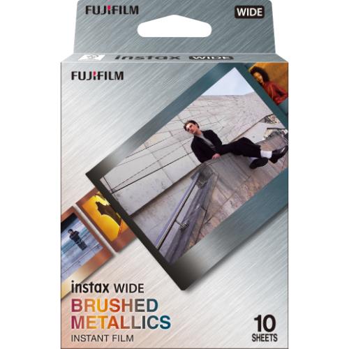Wide Instant Film with Brushed Metallic (10 Shots) Product Image (Primary)