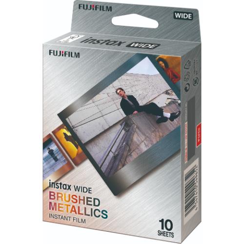 Wide Instant Film with Brushed Metallic (10 Shots) Product Image (Secondary Image 1)
