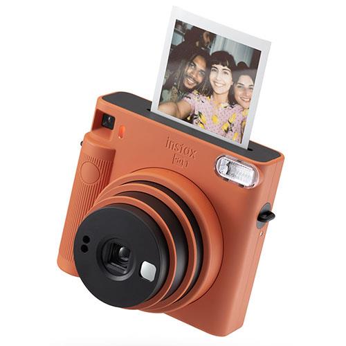 SQ1 Instant Camera in Terracotta Orange Product Image (Secondary Image 3)