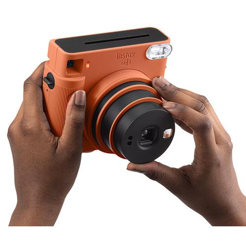 SQ1 Instant Camera in Terracotta Orange Product Image (Secondary Image 4)