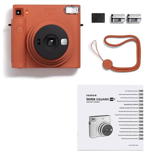 SQ1 Instant Camera in Terracotta Orange Product Image (Secondary Image 5)