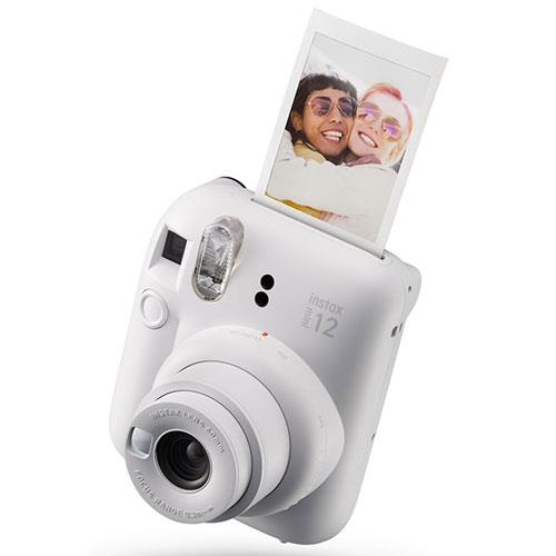 mini 12 Instant Camera in Clay White Product Image (Secondary Image 1)