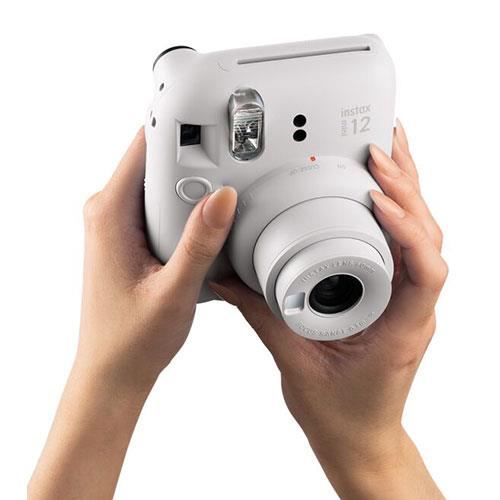 mini 12 Instant Camera in Clay White Product Image (Secondary Image 4)