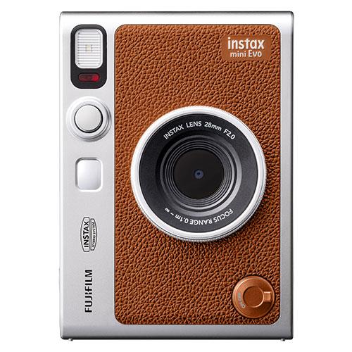 Buy instax mini Evo Instant Camera in Brown - Jessops