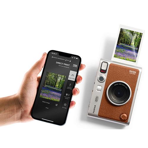 mini Evo Instant Camera in Brown Product Image (Secondary Image 6)