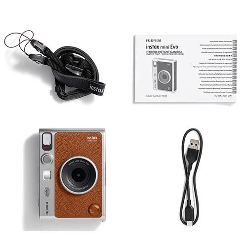 mini Evo Instant Camera in Brown Product Image (Secondary Image 9)