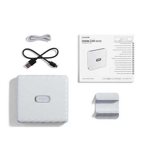 Buy instax Link Wide Printer in Ash White - Jessops