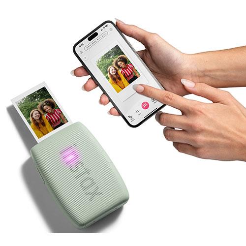 mini Link 3 Instant Photo Printer in Sage Green Product Image (Secondary Image 3)