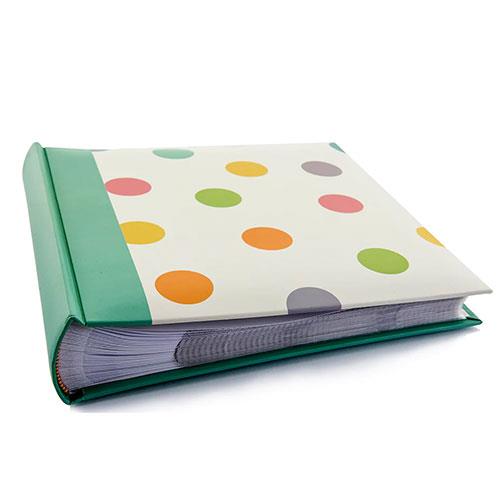 Candy Mini Photo Album 6x4-inch - Coloured Spots Product Image (Secondary Image 2)