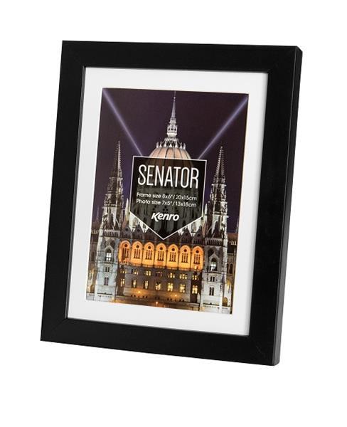 Senator Photo Frame 8X6 (15X20cm) - Black Product Image (Primary)