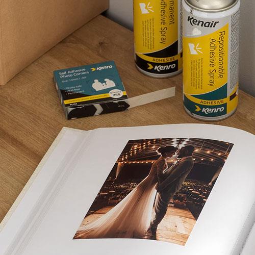 Adhesive Photo Corners for Photo Albums (Box of 250) Product Image (Secondary Image 1)