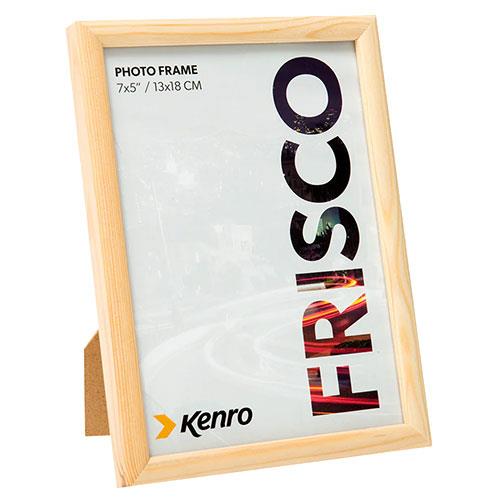 Frisco A4 Wood Photo Frame - Natural Product Image (Secondary Image 1)