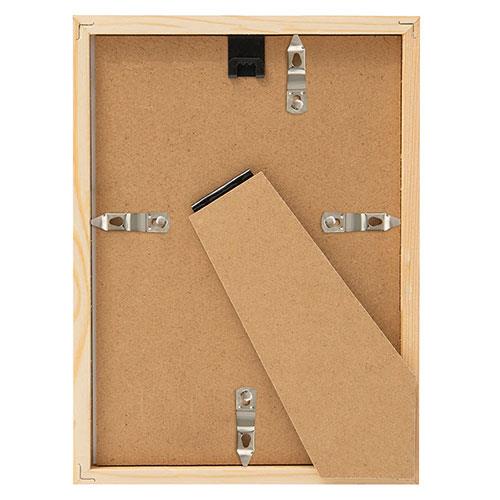 Frisco A4 Wood Photo Frame - Natural Product Image (Secondary Image 2)