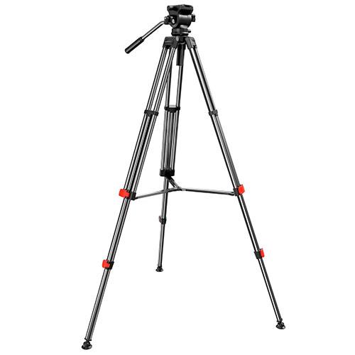 Twin Tube Lightweight Video Tripod Kit Product Image (Primary)