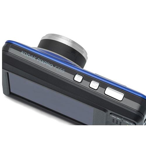 PIXAPRO FZ55 Digital Camera in Blue Product Image (Secondary Image 3)