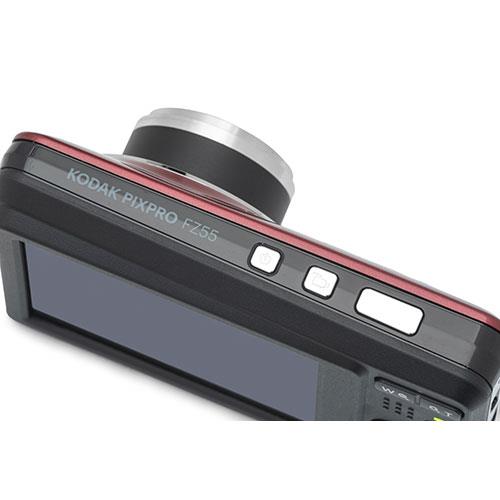 Buy Kodak Pixapro FZ55 Digital Camera in Red - Jessops