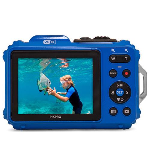 Pixpro WPZ2 Digital Camera in Blue Product Image (Secondary Image 1)