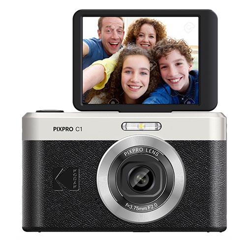 Pixpro C1 Digital Camera in Black Product Image (Primary)