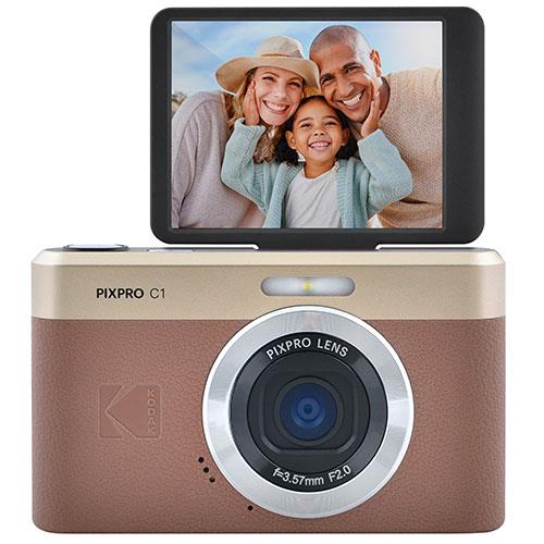 Buy Kodak Pixpro C1 Digital Camera in Brown - Jessops