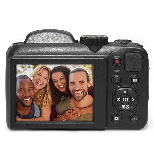 Pixpro AZ255 Bridge Camera in Black Product Image (Secondary Image 1)