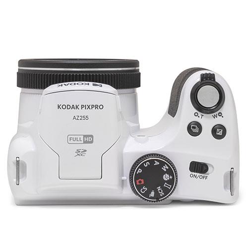 Pixpro AZ255 Bridge Camera in White Product Image (Secondary Image 2)