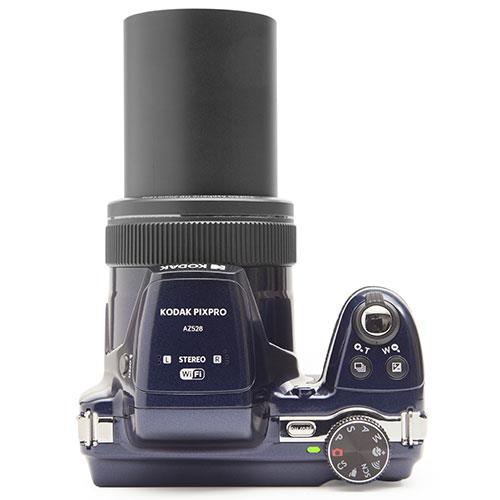 Pixpro AZ528 Bridge Camera in Blue Product Image (Secondary Image 3)