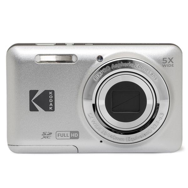Pixpro FZ55 Digital Camera in Silver Product Image (Primary)