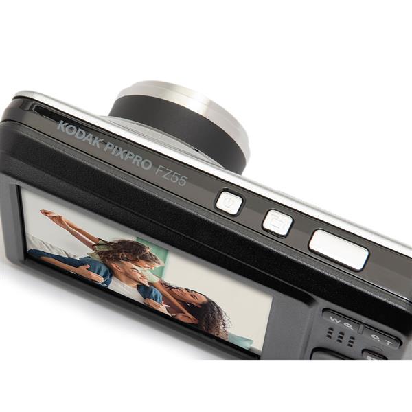 Pixpro FZ55 Digital Camera in Silver Product Image (Secondary Image 4)