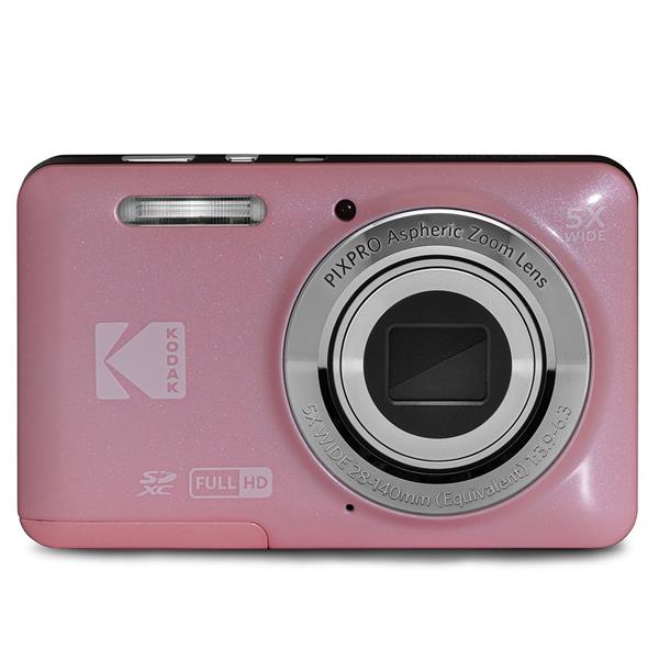 Pixpro FZ55 Digital Camera in Pink Product Image (Primary)