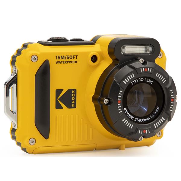 Pixpro WPZ2 Digital Camera in Yellow with Extra Battery and 16GB microSD Card Product Image (Secondary Image 3)