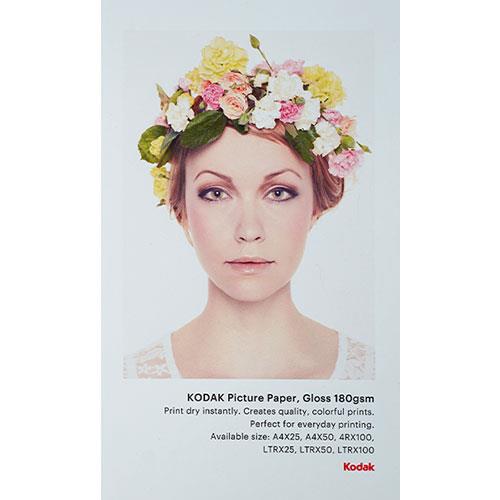 Picture Paper 4x6-inch 180GSM Glossy 100 Sheets Product Image (Secondary Image 1)