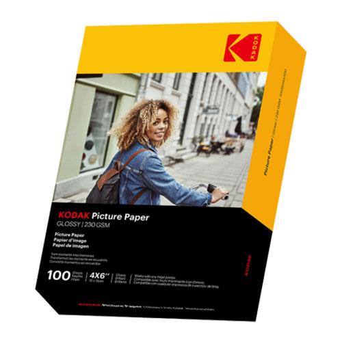 Picture Paper 4x6-inch 230GSM Glossy 100 Sheets Product Image (Primary)