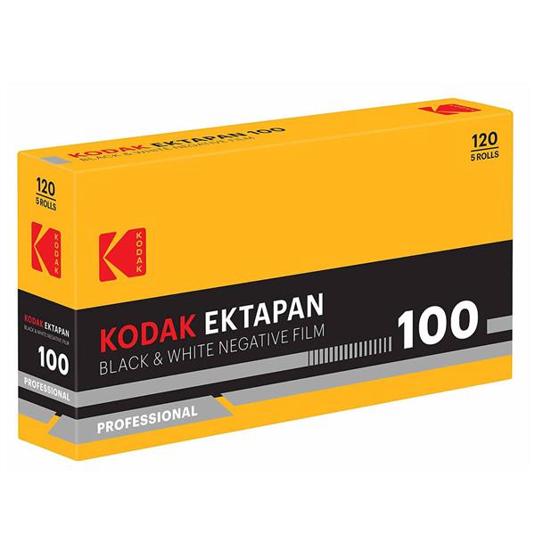 Ektapan 100 120 Black & White Film Pack of 5 Product Image (Primary)