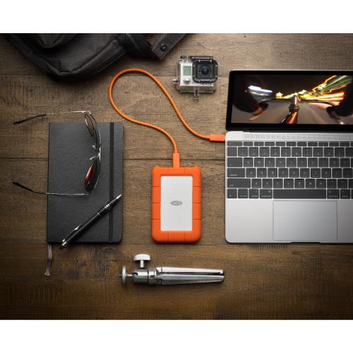 Buy LaCie Rugged USB-C 4 TB External HDD - Jessops