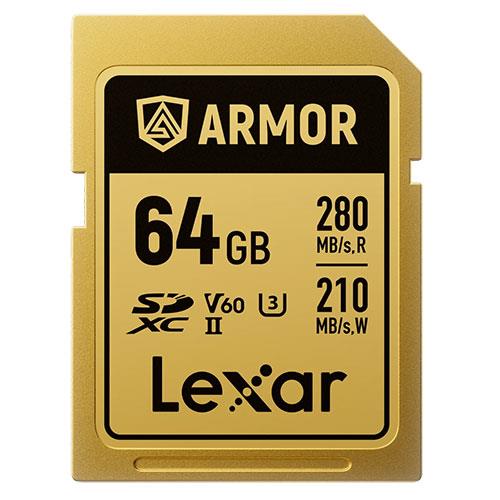LEXAR SD PRO ARMOR 64GB V60 Product Image (Primary)