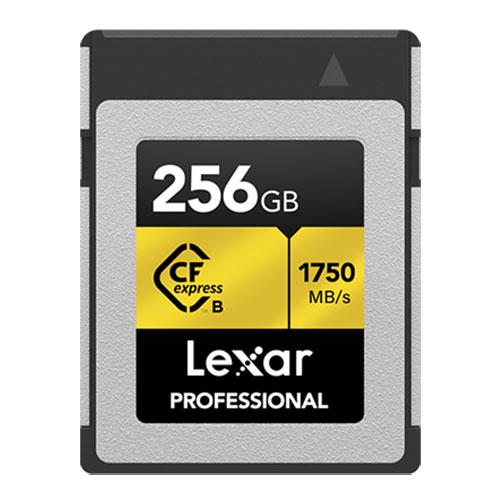 CFexpress Pro Type B Gold Series 256GB Memory Card Product Image (Primary)