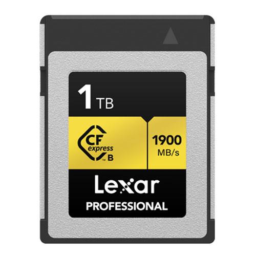 CFexpress Pro Type B Gold Series 1TB Memory Card Product Image (Primary)