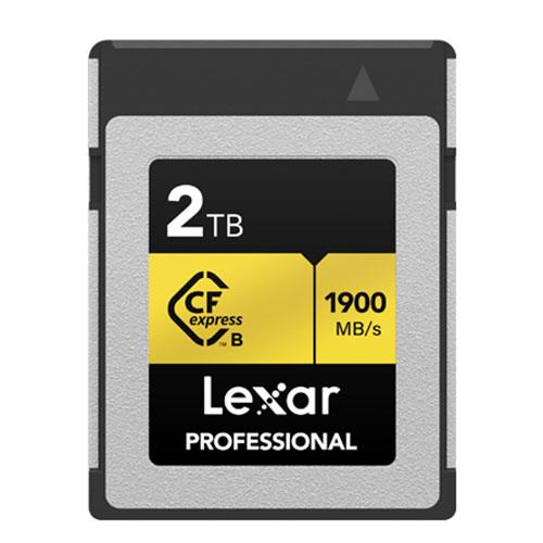 CFexpress Pro Type B Gold Series 2TB Memory Card Product Image (Primary)