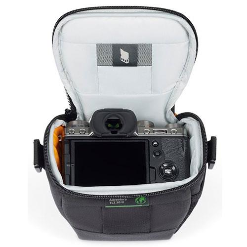 Adventura SH 120 III Camera Bag in Black Product Image (Secondary Image 1)
