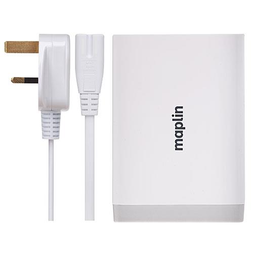 Maplin 6 Port USB Charging Station Product Image (Secondary Image 1)