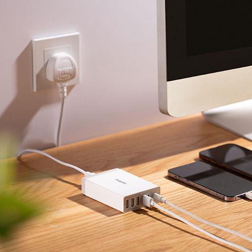Maplin 6 Port USB Charging Station Product Image (Secondary Image 2)