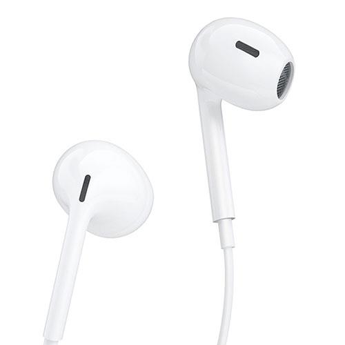 USB-C Wired Earbuds in White Product Image (Secondary Image 1)