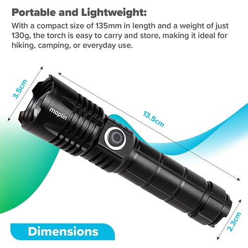LED Torch Product Image (Secondary Image 2)